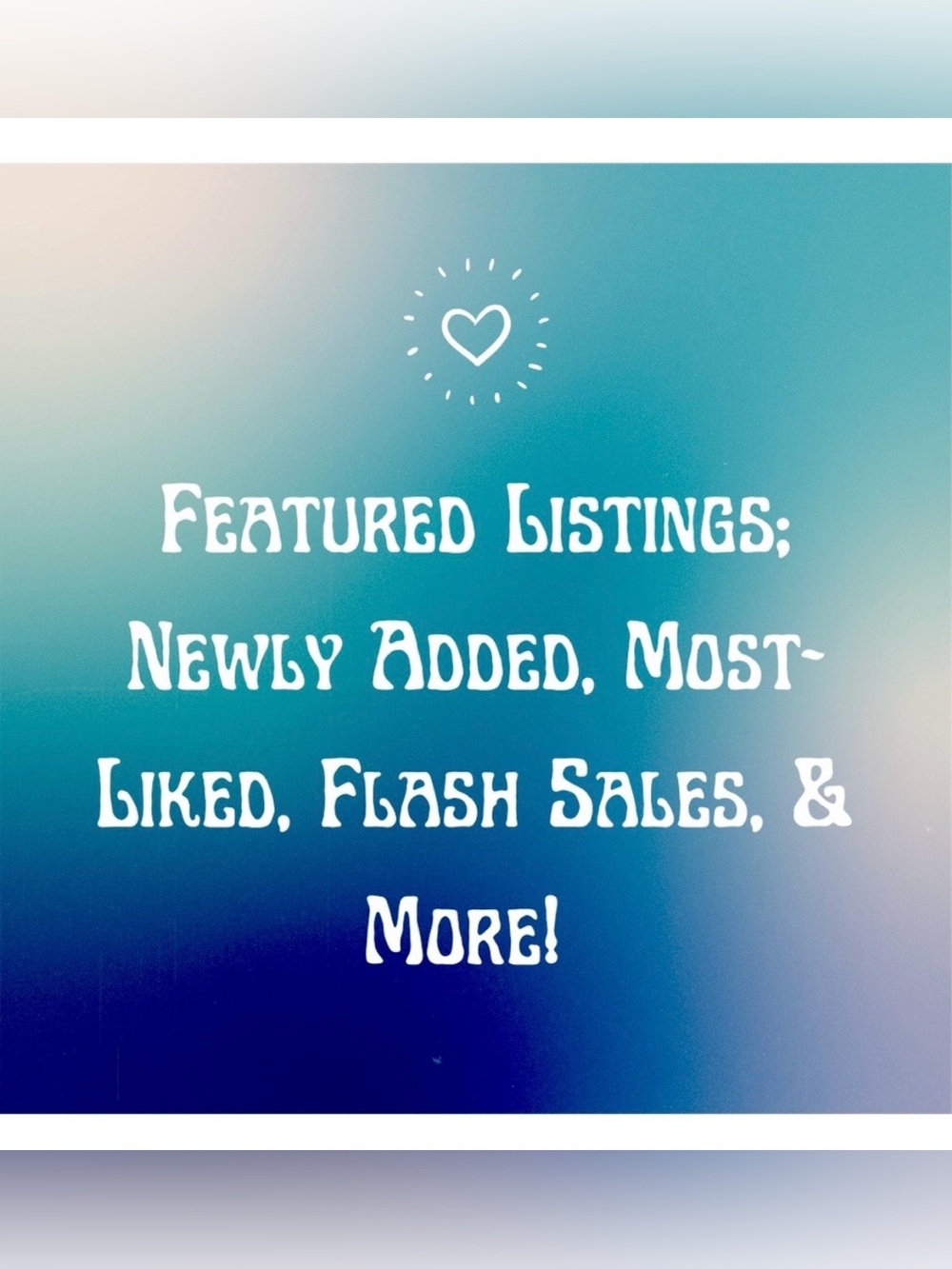 CLOSET CATEGORIES! Scroll to find listings organized by type. 💘